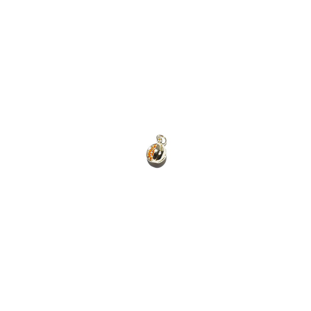 Harvest Glow Pumpkin Mini Charm