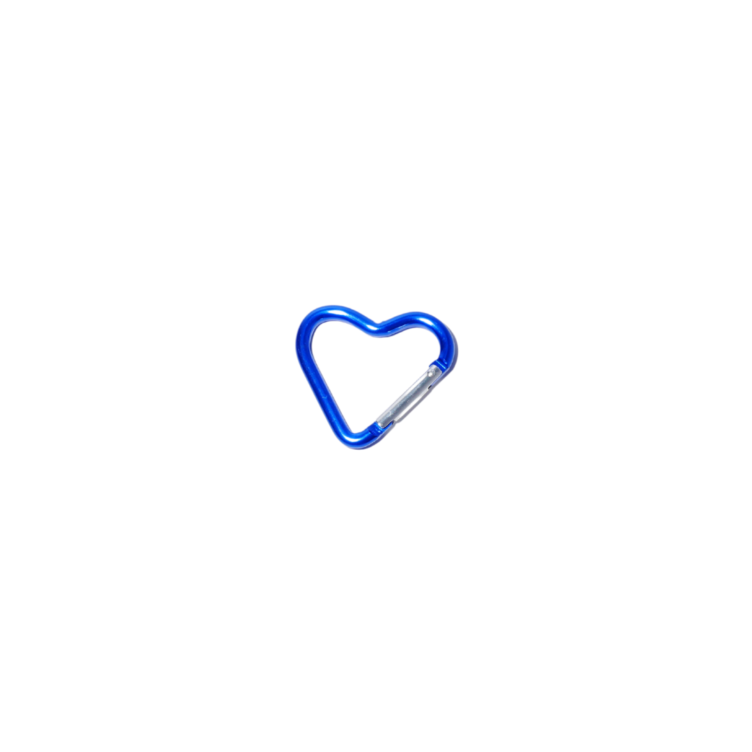 Neon Heart Carabiner