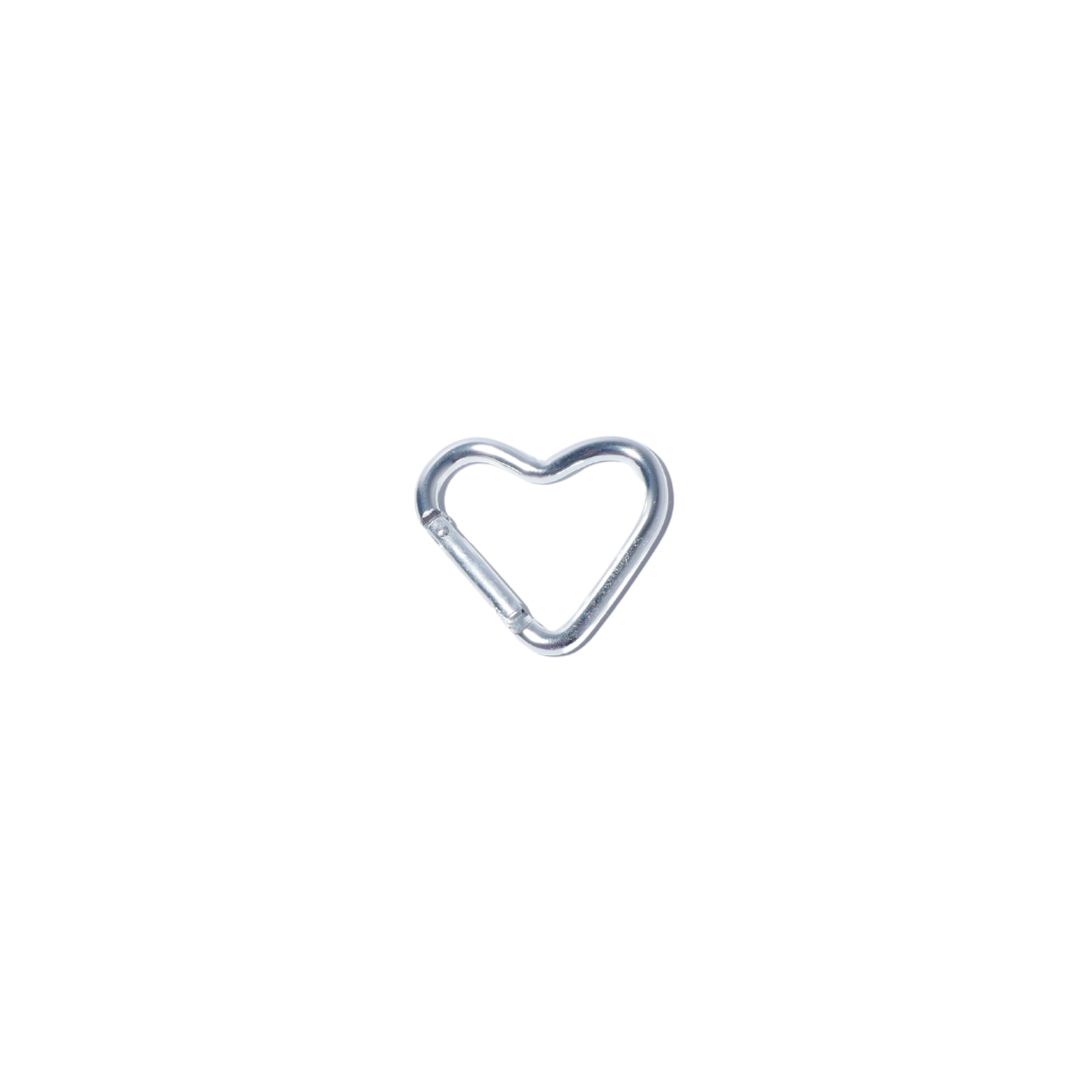 Neon Heart Carabiner