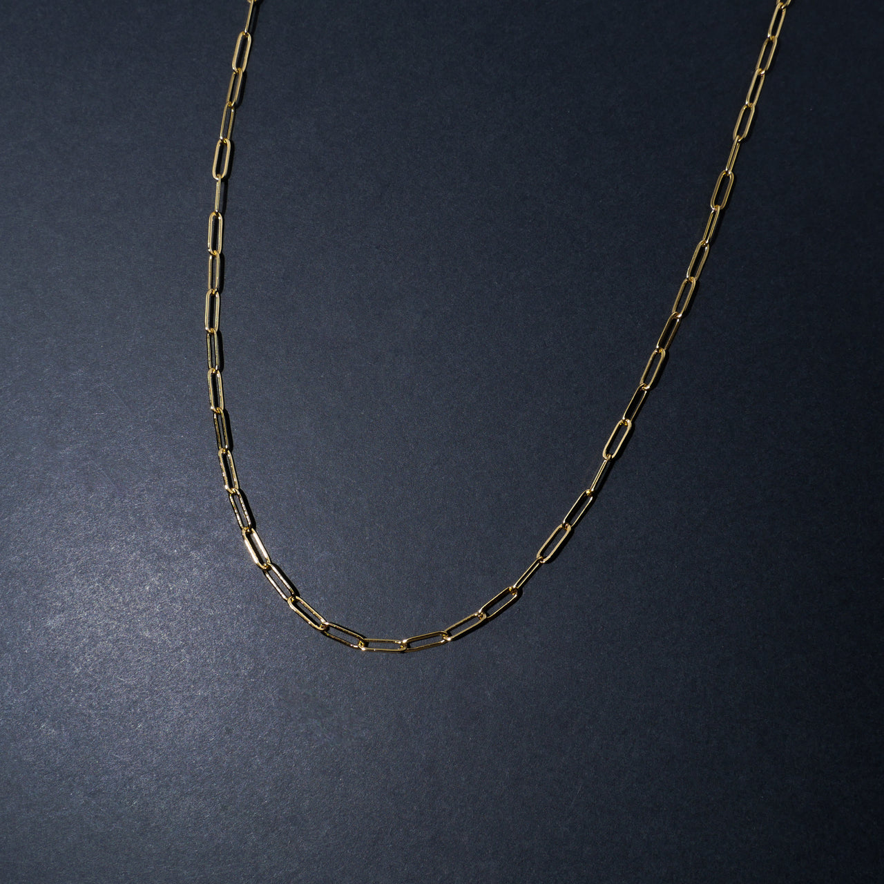 Gold-plated Paperclip Chain