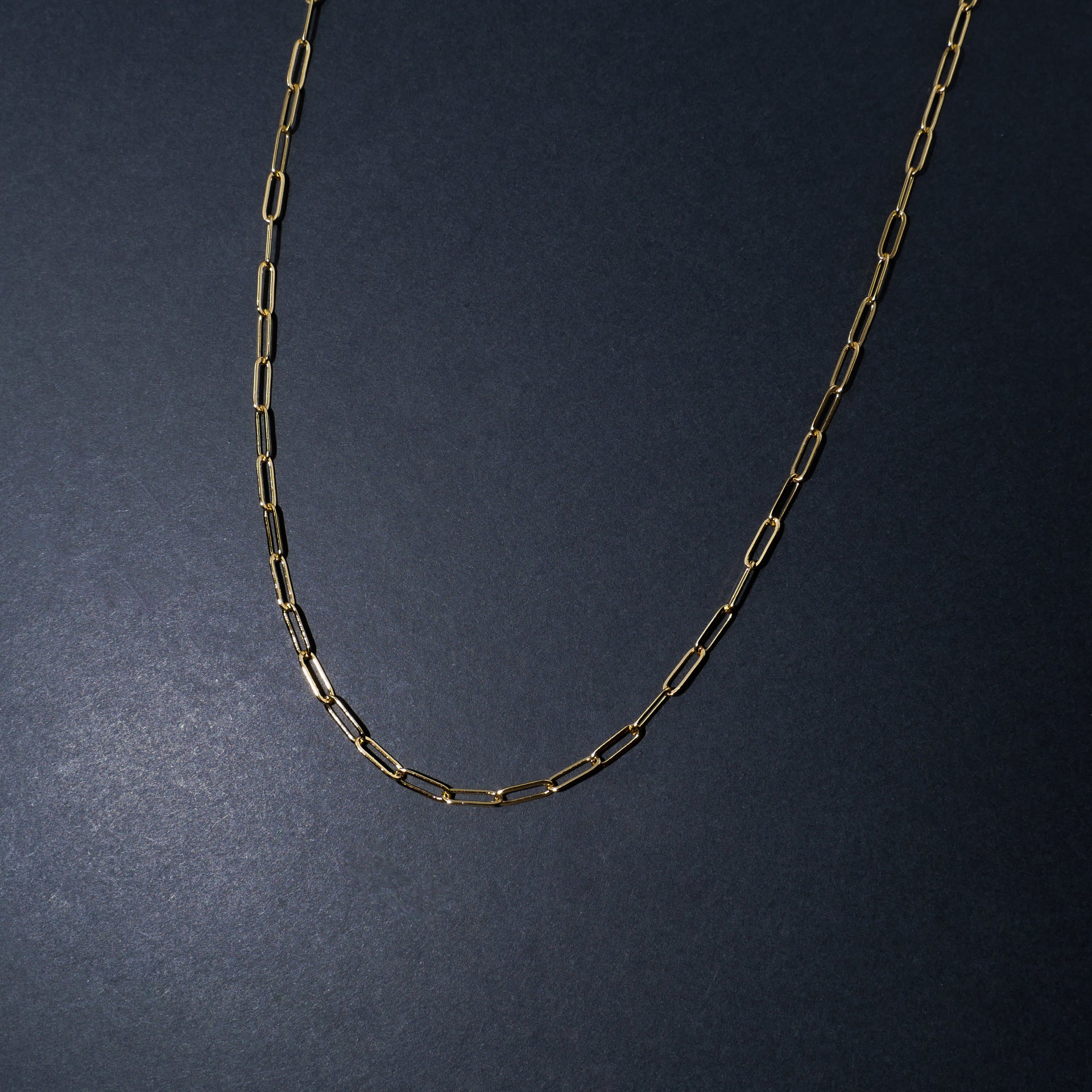 Gold-plated Paperclip Chain