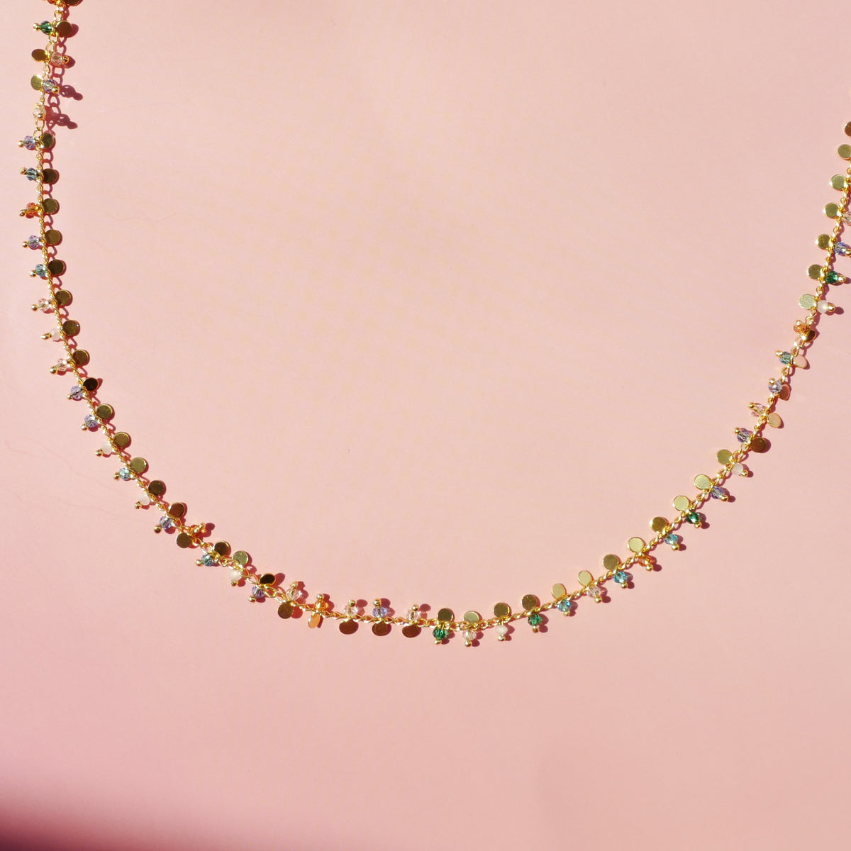 Fête Crystal Necklace Chain