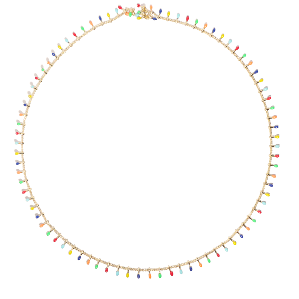 Rainbow Match Necklace Chain