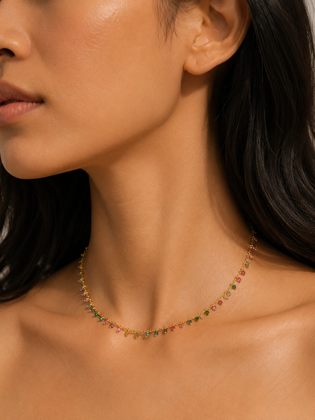 Fiorina Crystal Necklace Chain
