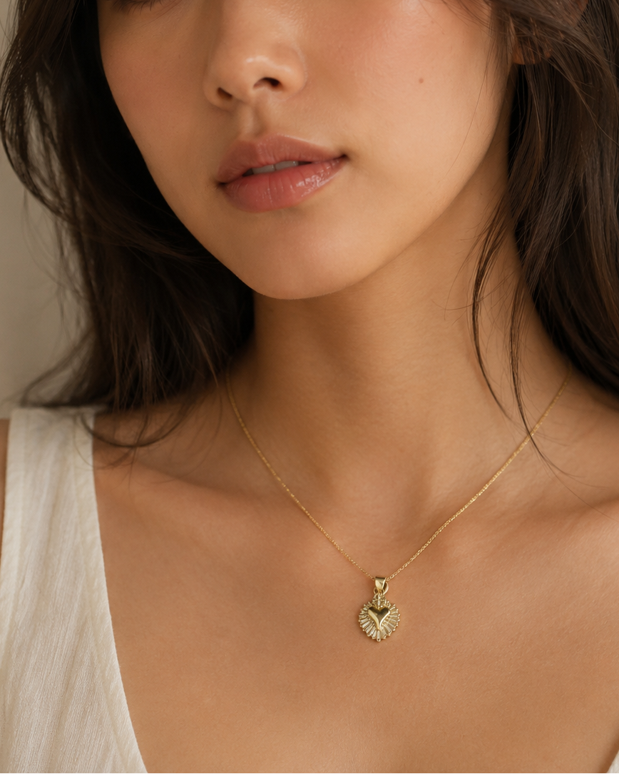 Golden Devotion Mini Charm
