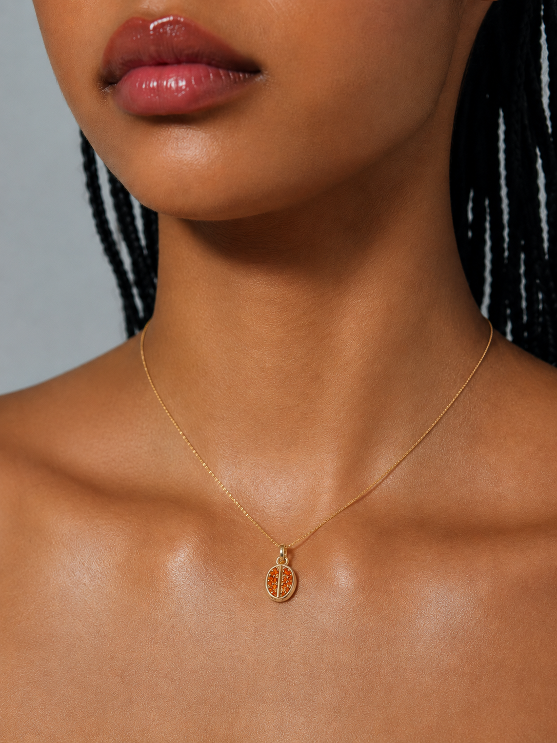 Harvest Glow Pumpkin Mini Charm